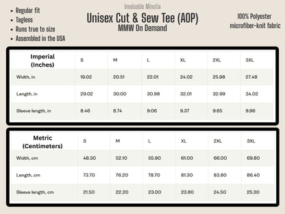 🧟‍♂️ Undead Baby – AOP Unisex Tee - All-Over Print Tee – Halloween, funny tshirt