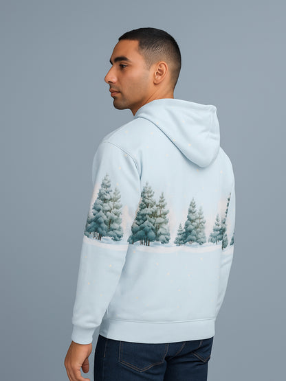 Winter Pines AOP Unisex Hoodie